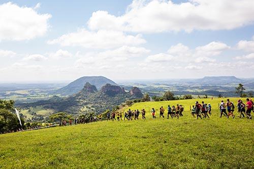 Lindo visual da Cuesta Paulista durante a Ultra 70k  / Foto: Wladimir Togumi / Brasil Ride